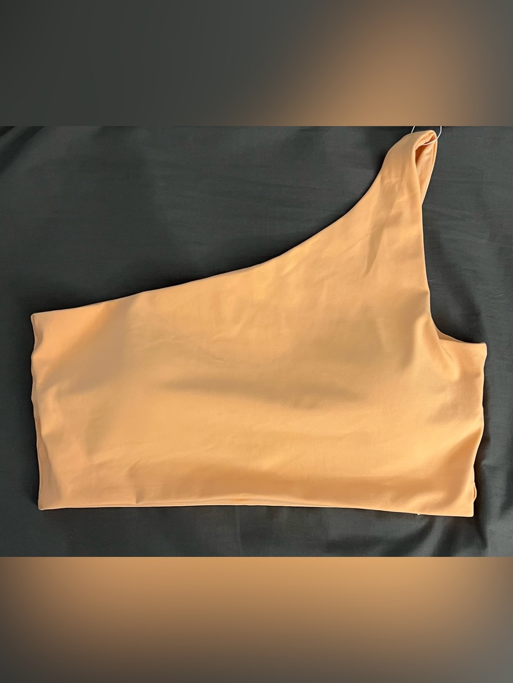 lululemon athletica Peach One-Shoulder Sports Bra
